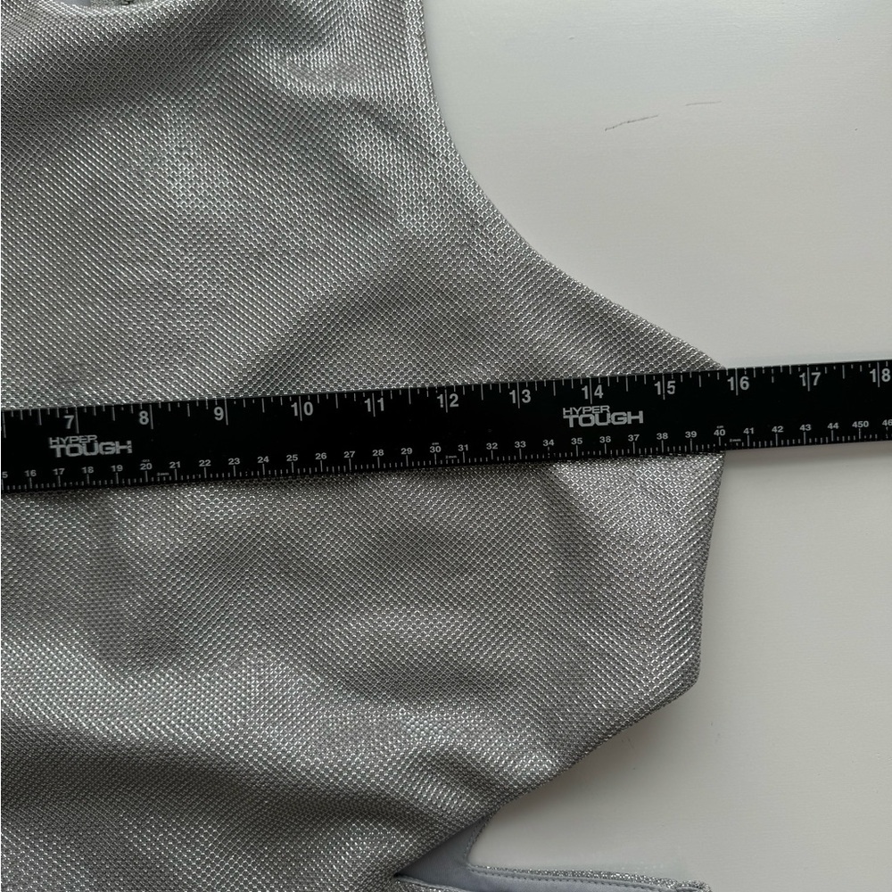 Express Silver Cutout Sheath Dress‎ Size 8 - Picture 8 of 11